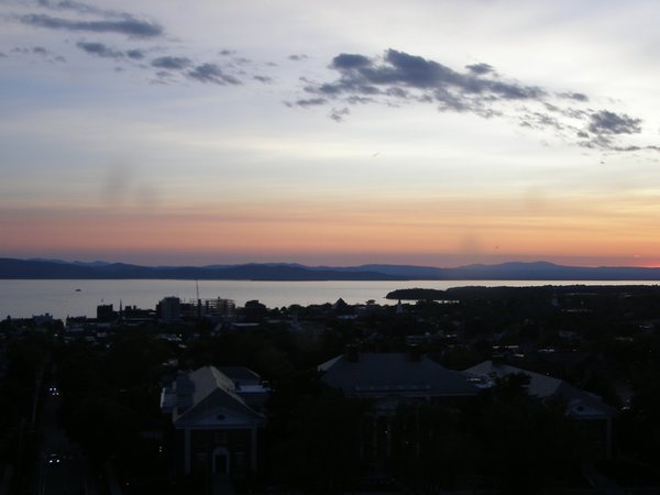 Burlington sunset on Monday, June 2, 2025 at 8:44 PM EDT