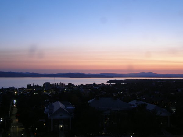 Burlington sunset on Monday, June 2, 2025 at 9:14 PM EDT