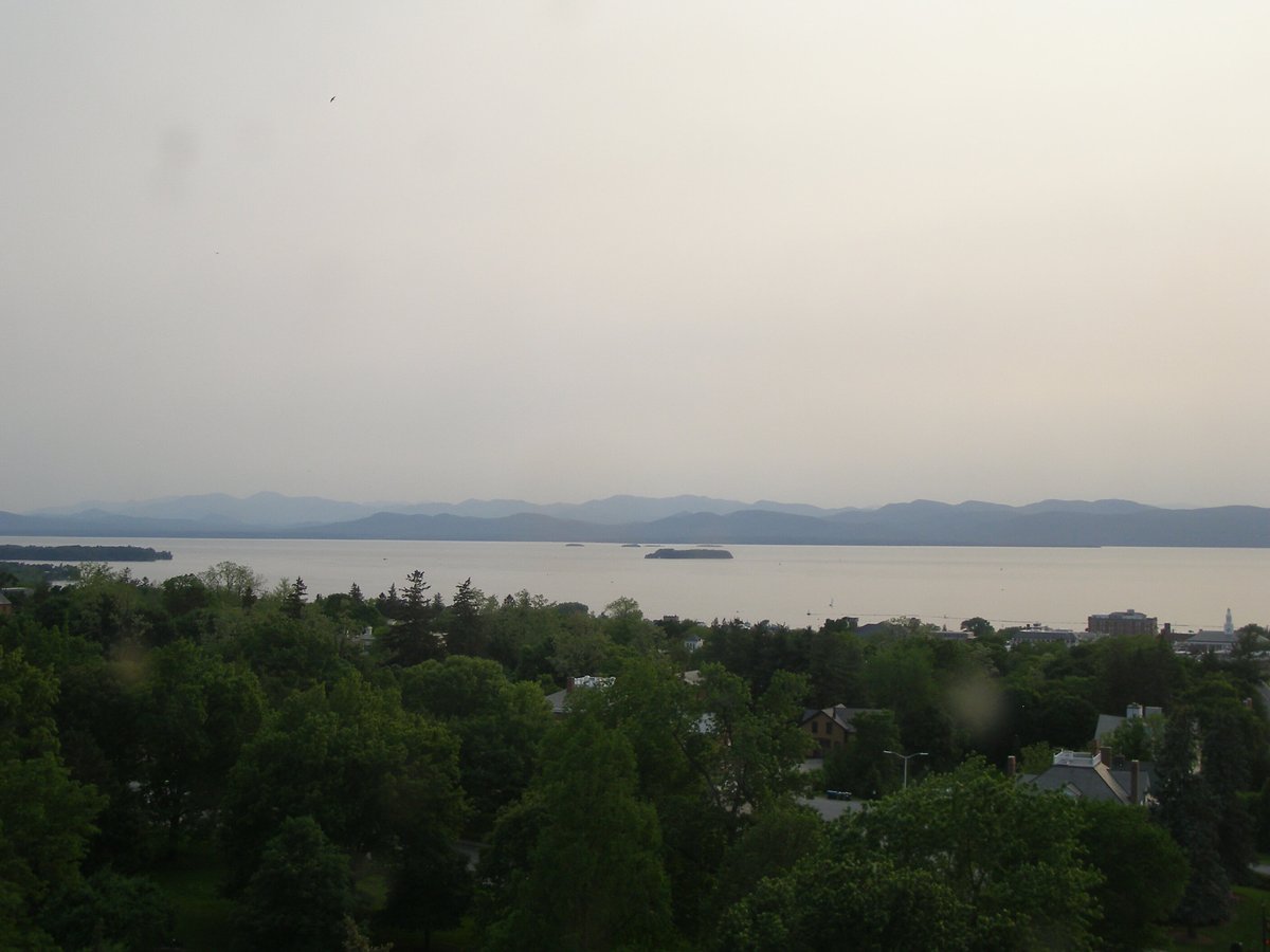 Left view, Burlington sunset on Tuesday, June 3, 2025