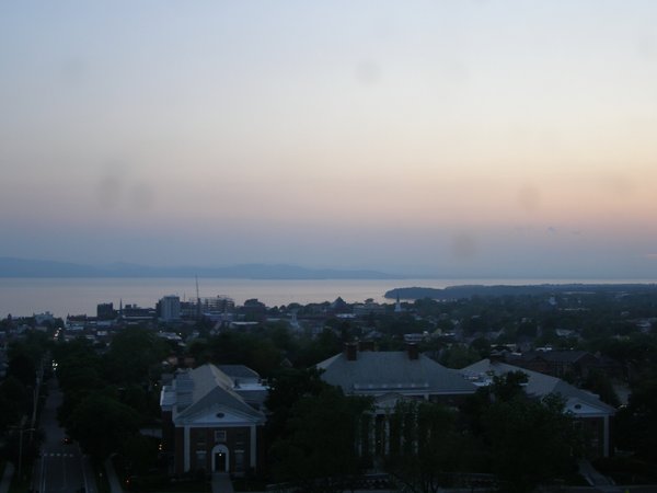 Burlington sunset on Wednesday, June 4, 2025 at 8:44 PM EDT