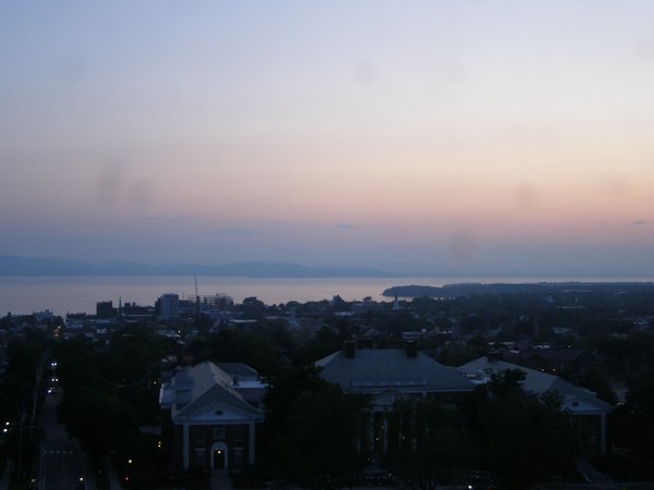 Burlington sunset on Wednesday, June 4, 2025 at 8:59 PM EDT