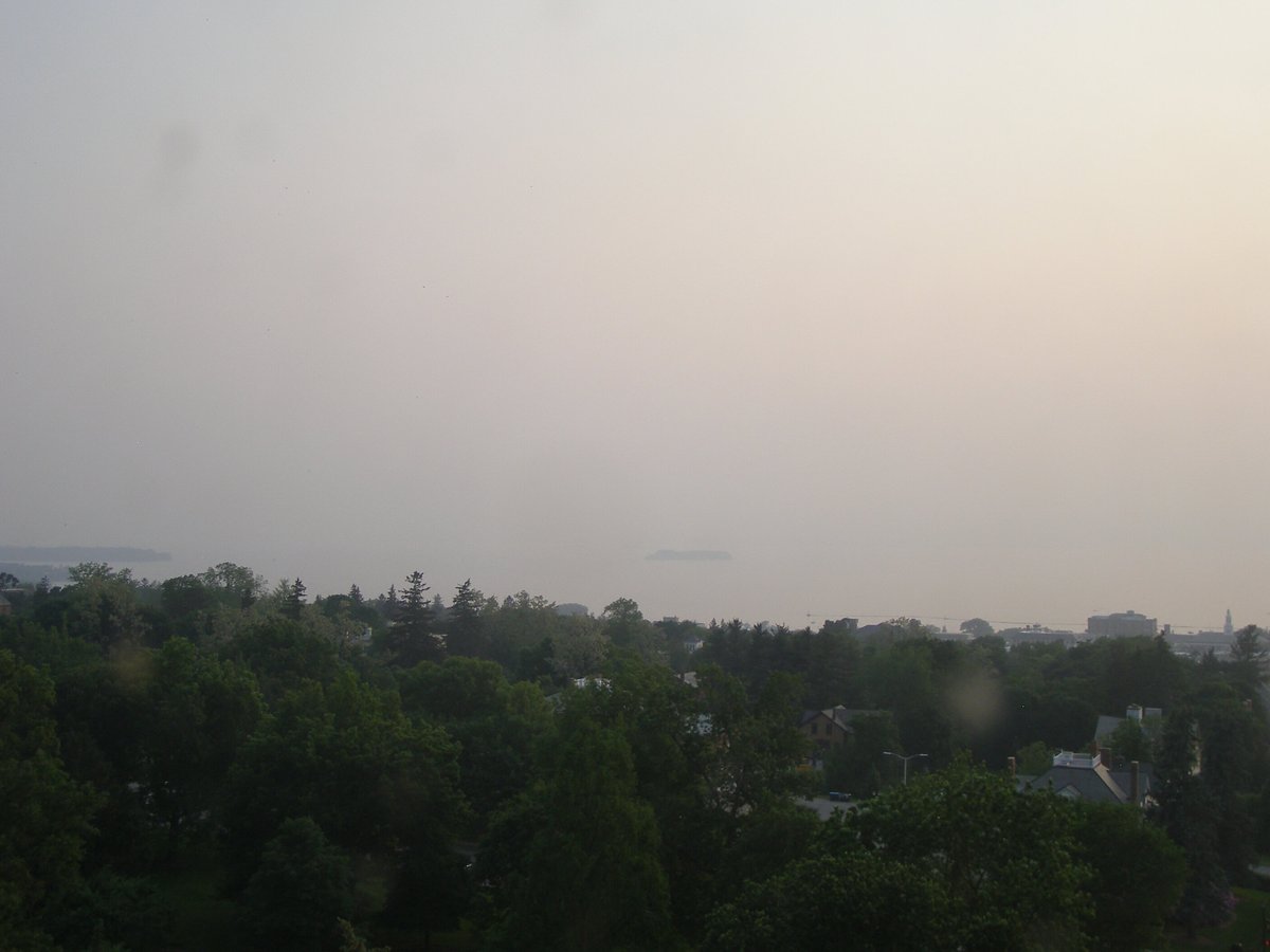 Left view, Burlington sunset on Saturday, June 7, 2025