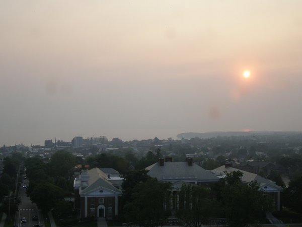 Burlington sunset on Saturday, June 7, 2025 at 7:59 PM EDT