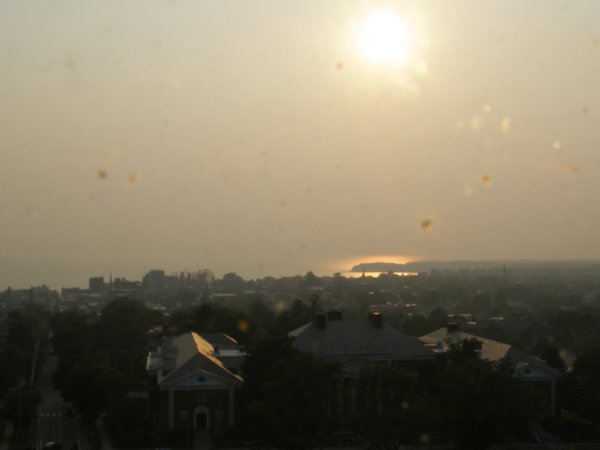 Burlington sunset on Saturday, June 7, 2025 at 7:14 PM EDT
