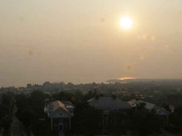 Burlington sunset on Saturday, June 7, 2025 at 7:29 PM EDT