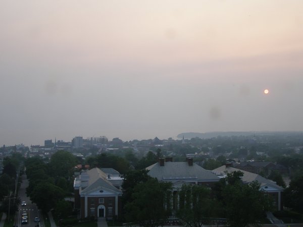 Burlington sunset on Saturday, June 7, 2025 at 8:14 PM EDT