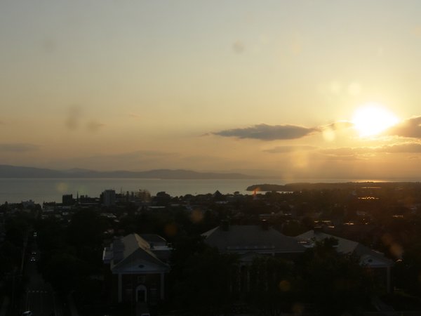 Burlington sunset on Thursday, June 12, 2025 at 8:14 PM EDT