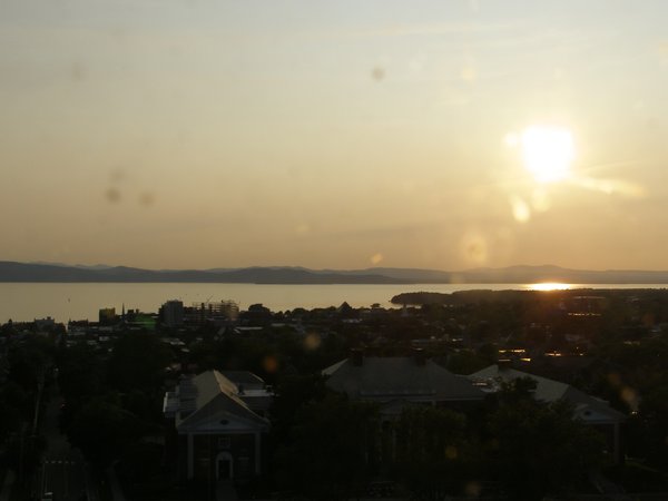 Burlington sunset on Saturday, June 14, 2025 at 7:59 PM EDT
