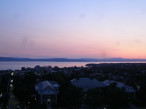 Burlington sunset on Saturday, June 14, 2025 at 9:14 PM EDT