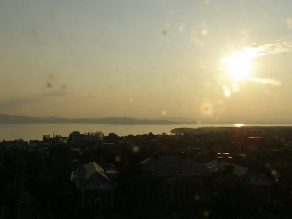 Burlington sunset on Sunday, June 15, 2025 at 7:58 PM EDT