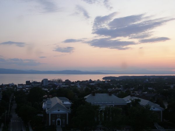 Burlington sunset on Sunday, June 15, 2025 at 8:43 PM EDT