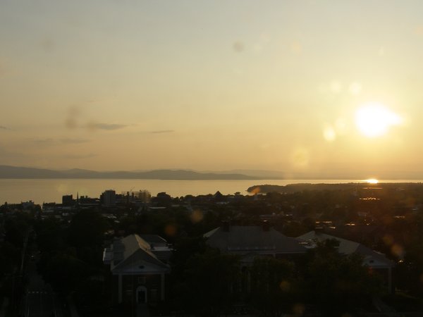 Burlington sunset on Sunday, June 15, 2025 at 8:13 PM EDT