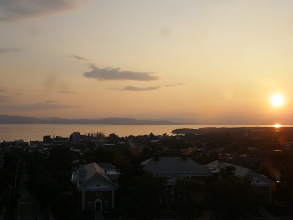 Burlington sunset on Sunday, June 15, 2025 at 8:28 PM EDT