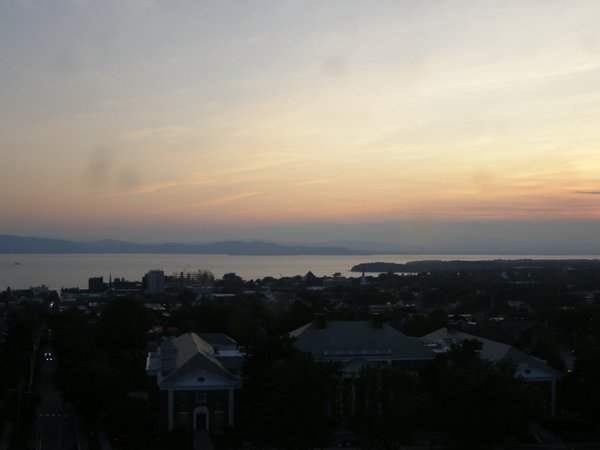 Burlington sunset on Monday, June 16, 2025 at 8:43 PM EDT