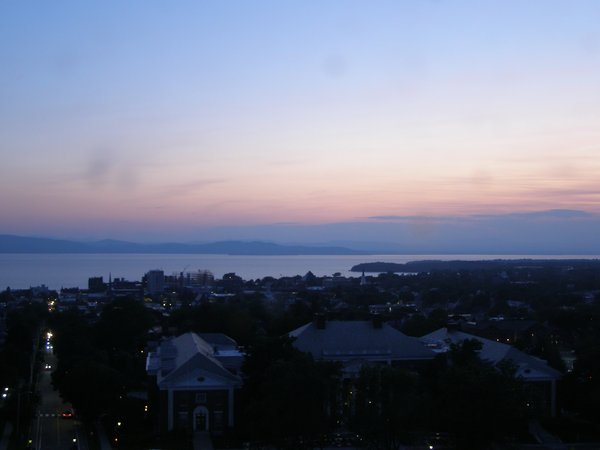 Burlington sunset on Monday, June 16, 2025 at 9:13 PM EDT