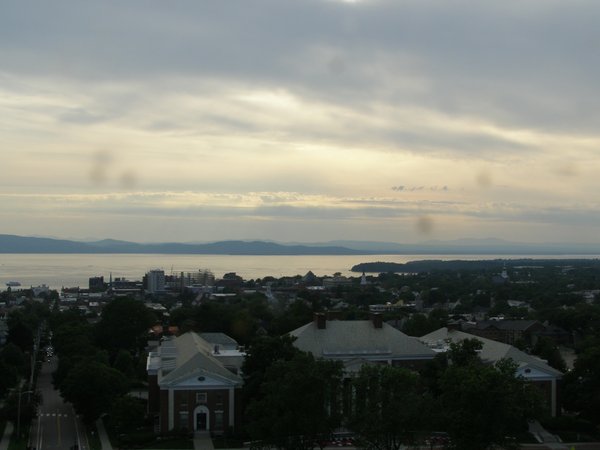 Burlington sunset on Saturday, June 21, 2025 at 6:58 PM EDT