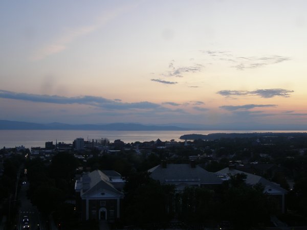 Burlington sunset on Sunday, June 22, 2025 at 8:58 PM EDT