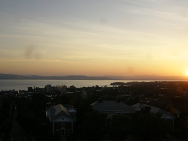 Burlington sunset on Monday, June 23, 2025 at 8:43 PM EDT