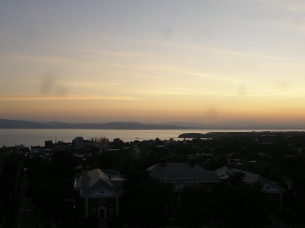 Burlington sunset on Monday, June 23, 2025 at 8:58 PM EDT