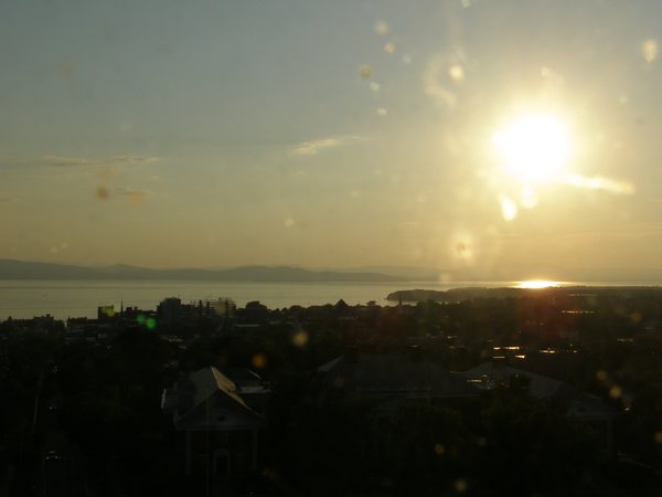 Burlington sunset on Wednesday, June 25, 2025 at 7:58 PM EDT
