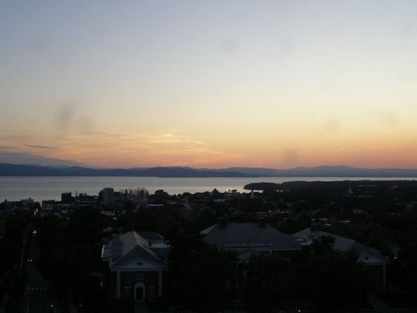 Burlington sunset on Thursday, June 26, 2025 at 8:58 PM EDT