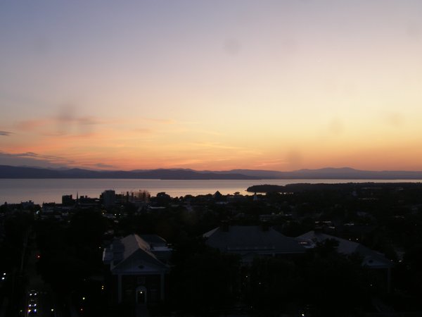 Burlington sunset on Thursday, June 26, 2025 at 10:28 PM EDT