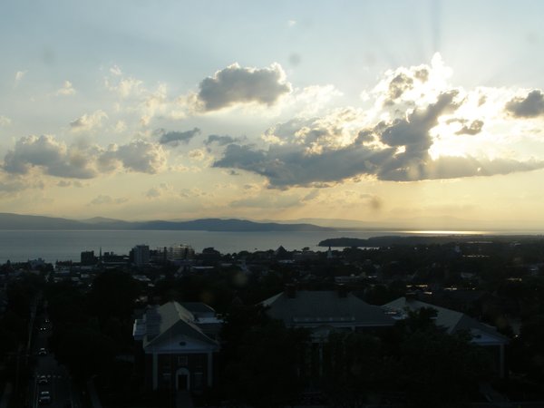Burlington sunset on Saturday, June 28, 2025 at 7:58 PM EDT