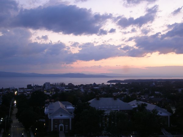 Burlington sunset on Saturday, June 28, 2025 at 9:13 PM EDT