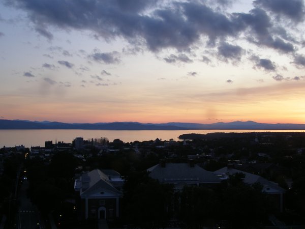 Burlington sunset on Sunday, June 29, 2025 at 8:58 PM EDT