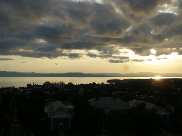 Burlington sunset on Sunday, June 29, 2025 at 8:13 PM EDT