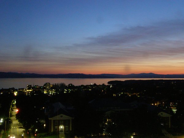 Burlington sunset on Sunday, June 29, 2025 at 9:43 PM EDT