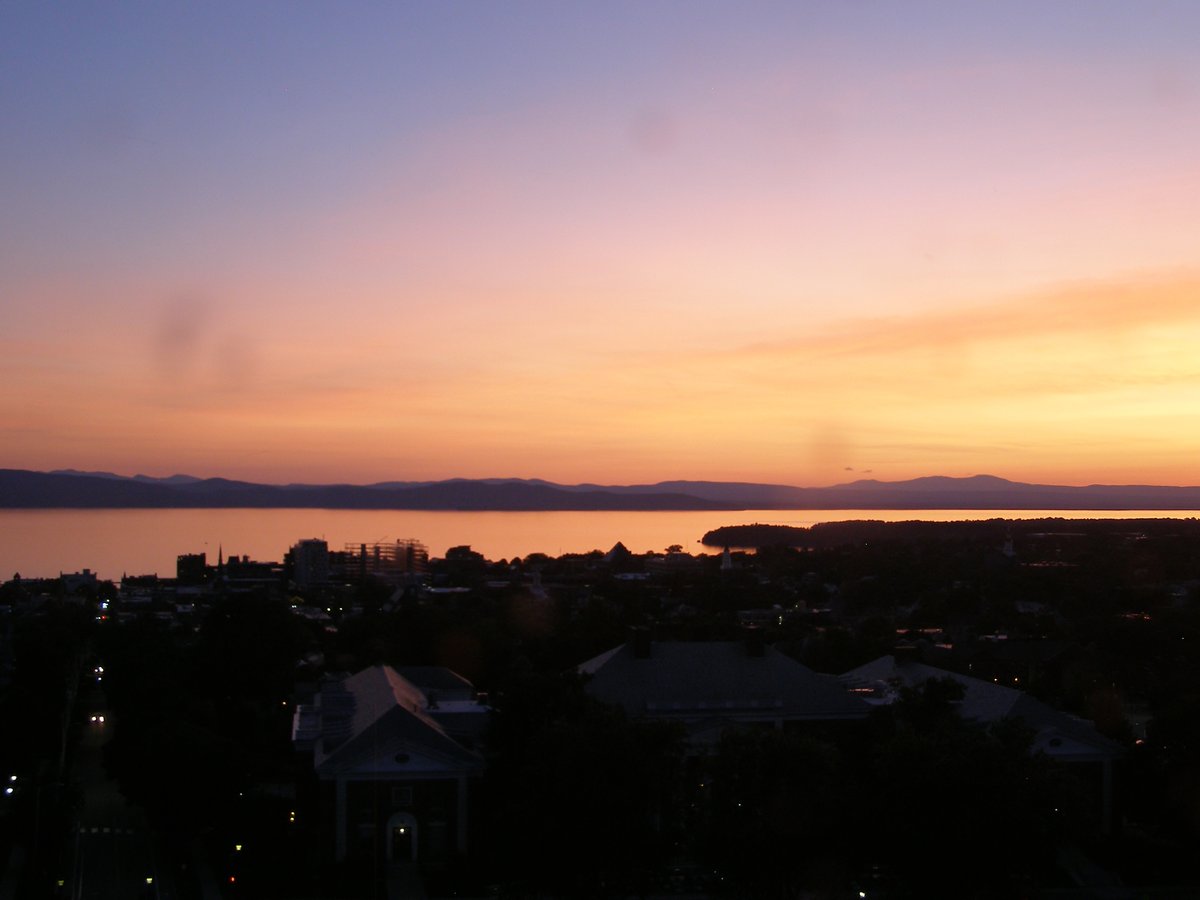 Right view, Burlington sunset on Sunday, June 29, 2025