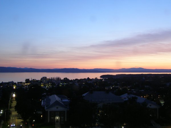 Burlington sunset on Sunday, June 29, 2025 at 9:28 PM EDT