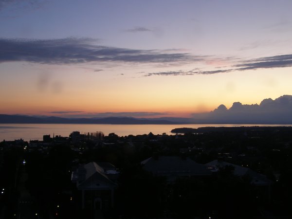 Burlington sunset on Tuesday, July 1, 2025 at 9:13 PM EDT