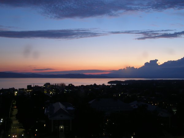 Burlington sunset on Tuesday, July 1, 2025 at 9:28 PM EDT