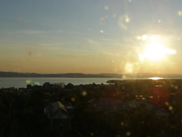 Burlington sunset on Friday, July 4, 2025 at 8:13 PM EDT