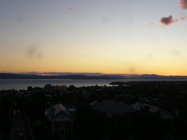Burlington sunset on Monday, July 21, 2025 at 8:43 PM EDT
