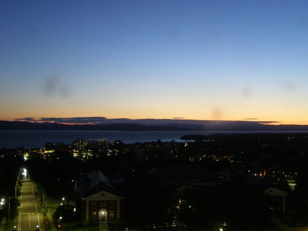Burlington sunset on Monday, July 21, 2025 at 9:28 PM EDT