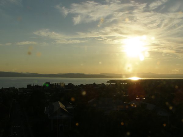 Burlington sunset on Wednesday, July 23, 2025 at 7:58 PM EDT