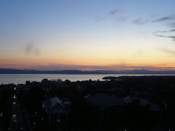 Burlington sunset on Wednesday, July 23, 2025 at 8:58 PM EDT
