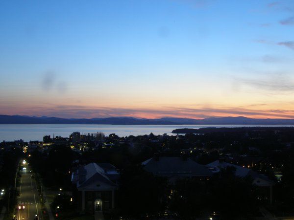 Burlington sunset on Wednesday, July 23, 2025 at 9:13 PM EDT