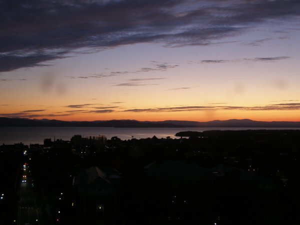 Burlington sunset on Thursday, July 31, 2025 at 8:58 PM EDT