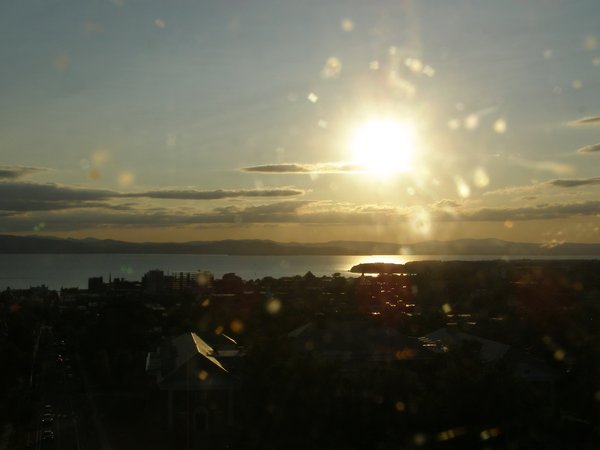 Burlington sunset on Friday, August 1, 2025 at 7:43 PM EDT
