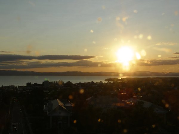 Burlington sunset on Friday, August 1, 2025 at 7:58 PM EDT