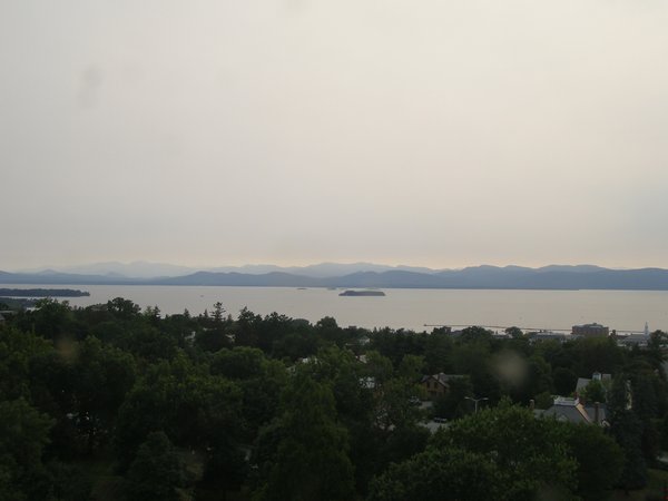 Burlington sunset on August 5 2025