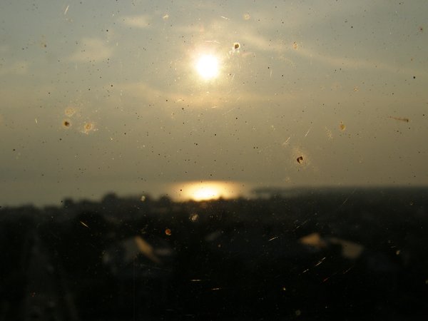 Burlington sunset on Friday, August 8, 2025 at 7:13 PM EDT