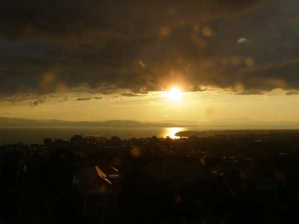 Burlington sunset on Wednesday, August 13, 2025 at 7:43 PM EDT
