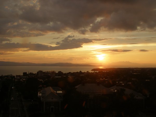 Burlington sunset on Wednesday, August 13, 2025 at 7:58 PM EDT