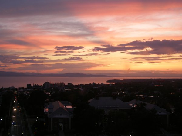 Burlington sunset on Wednesday, August 13, 2025 at 8:28 PM EDT