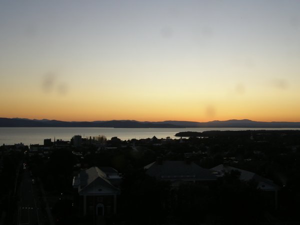 Burlington sunset on Friday, August 15, 2025 at 8:13 PM EDT